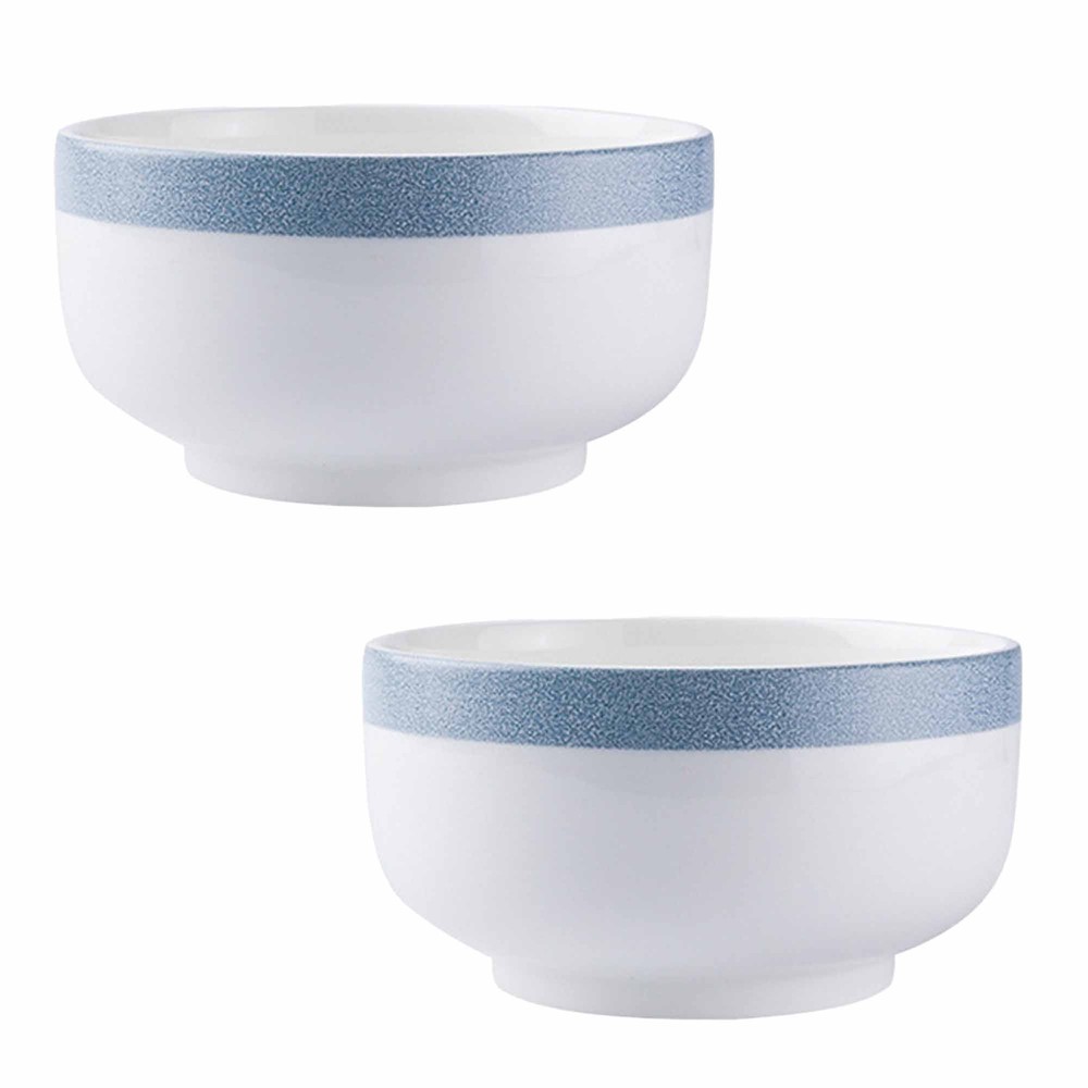 Large Ceramic Cereal Bowls Set, Round Soup Bowl Rice Bowl Breakfast Bowls