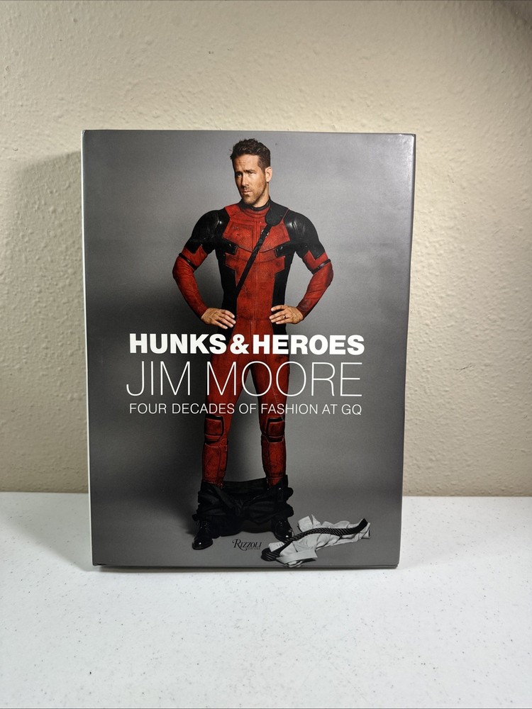 Hunks and Heroes : Four Decades of Fashion at GQ by Jim Moore (2019, Hardcover)