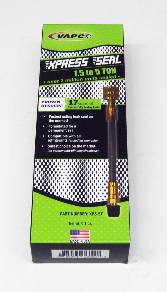 Vapco HVAC XPress Refrigerant Sealant 1.5 to 5 Ton XPS-5T