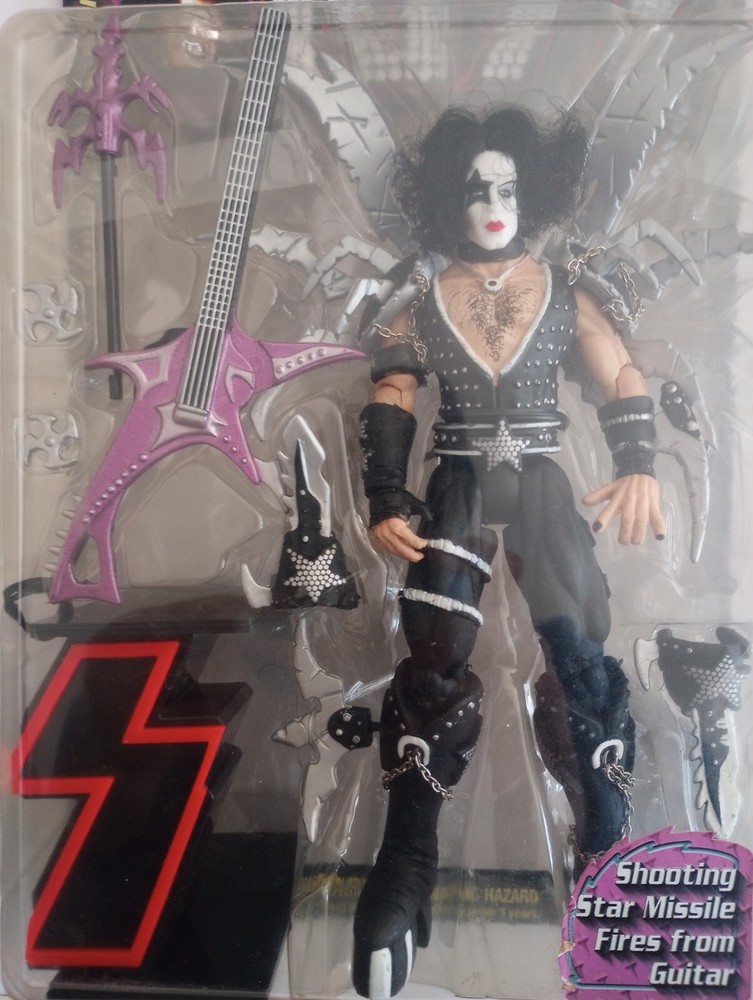 Vintage 1997 KISS Paul Stanley Action Figure McFarlane Toys Sealed Collectors
