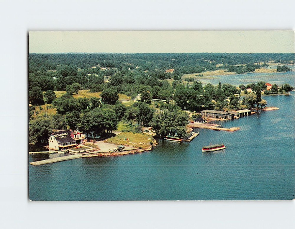 Postcard Aerial View Rockport Ontario Canada
