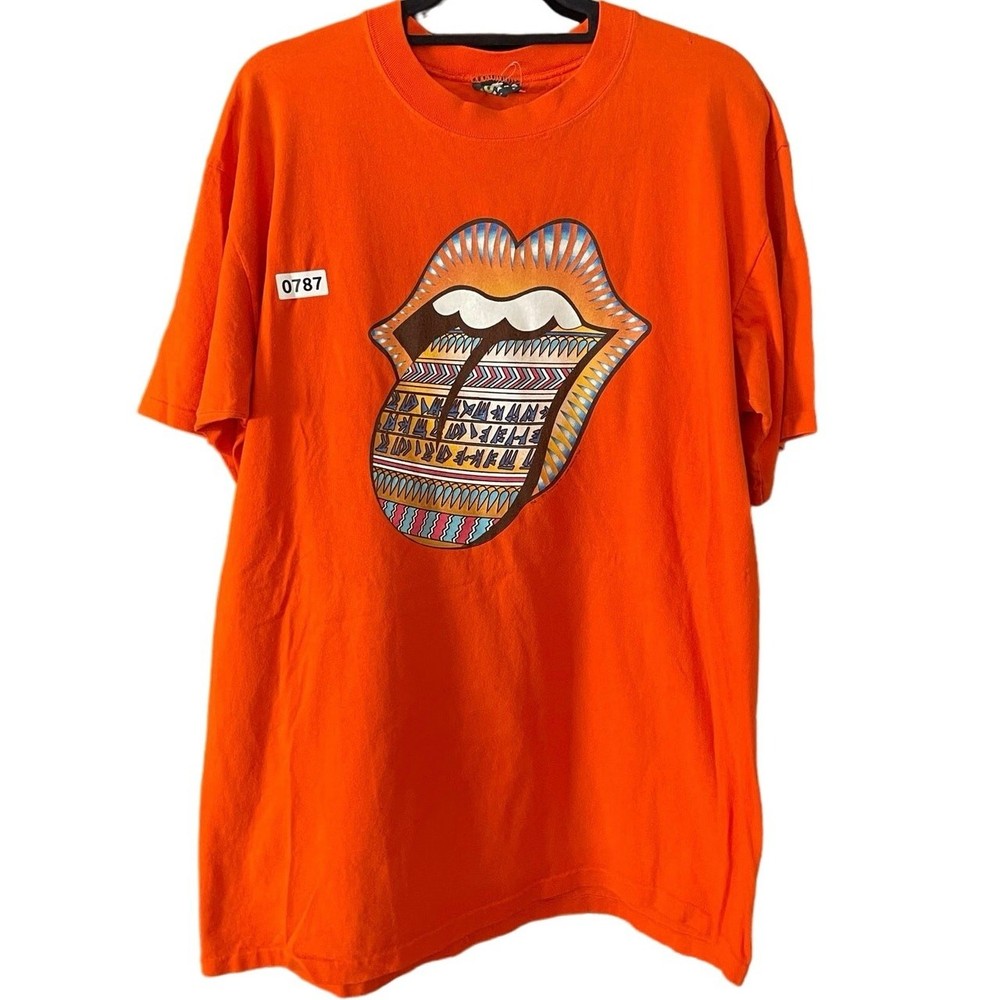 Vintage 90s Rolling Stones Bridges to Babylon Tour 1997 Single Stitch Shirt L