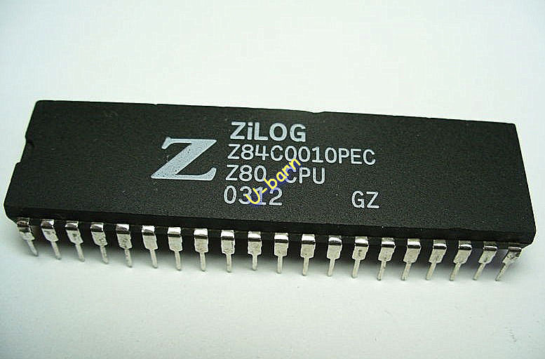 Zilog Z84C0010Pec Dip-40 Ic-Cpu Z80 - 10Mhz