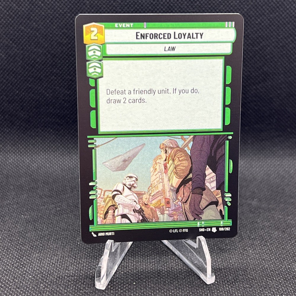 Star Wars: Unlimited Enforced Loyalty - Shadows of the Galaxy