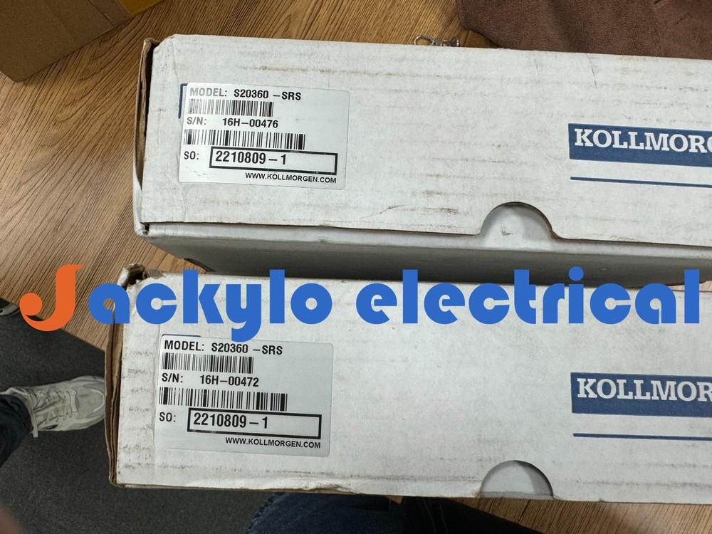 New In Box KOLLMORGEN S20360-SRS Servo Drive 1-Year Warranty ! Fast delivery