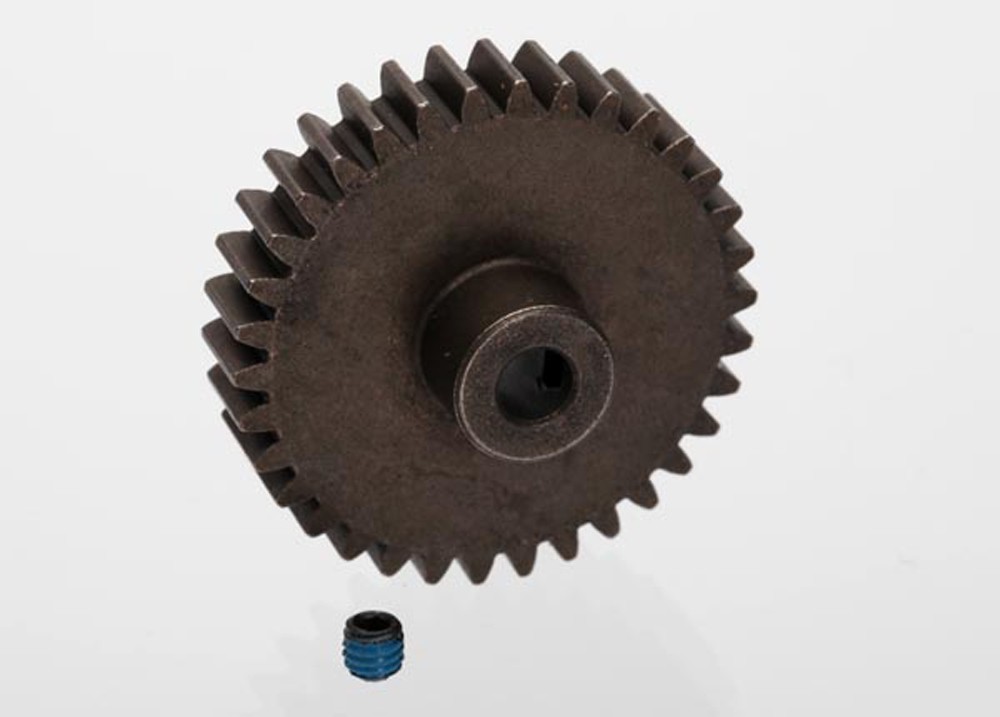 Traxxas 1/10 XO-1 Supercar * 34T PINION GEAR & SET SCREW * 6493