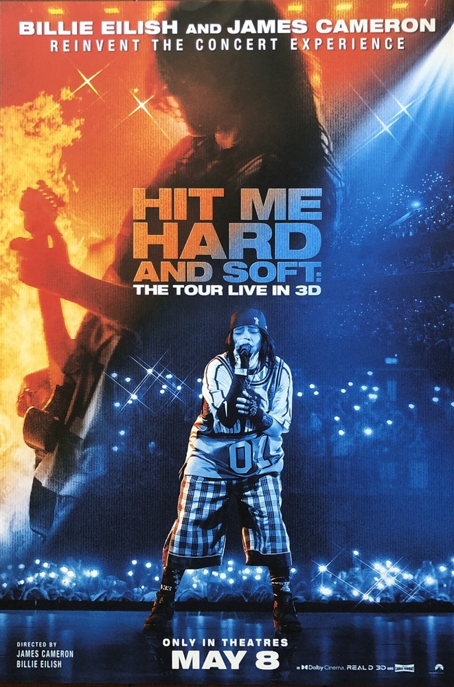 BILLIE EILISH Hit Me Hard and Soft: Live in 3D (2026) FILM POSTER + MEMORABILIA