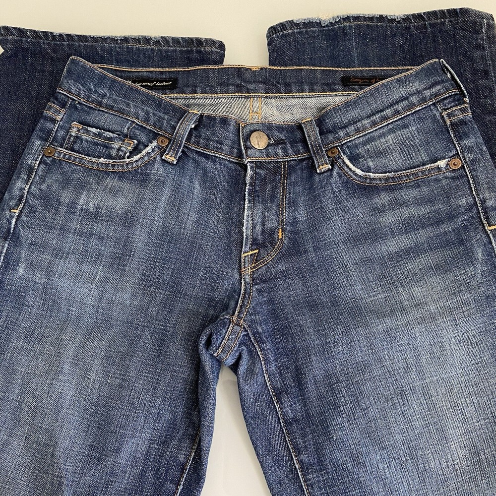 Citizens of Humanity Women's Kelly 001 Low Rise Bootcut Jeans Size 27 Act 28