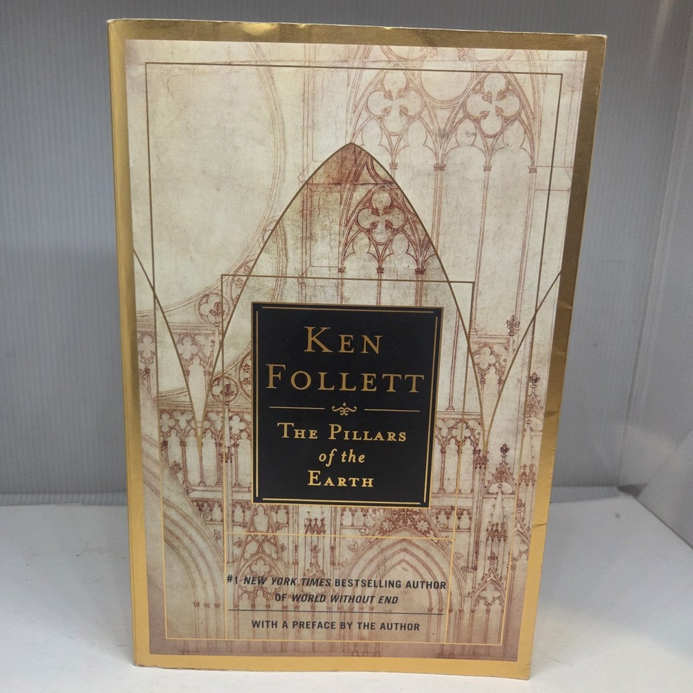 The Pillars of the Earth by Ken Follett Historical Mystery Suspense Paperback