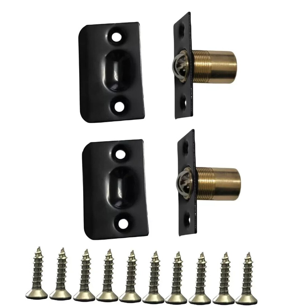 2 Pack Ball Catch Door Hardware French Door Ball Catch Closet Ball Latch for Top