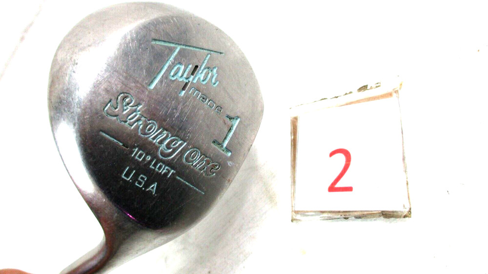 Taylor Made Strong One Driver 10 Degree Loft Steel Shaft, RH, 42 1/2