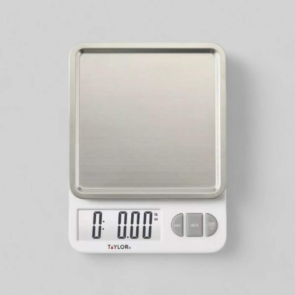 Digital Kitchen 11lb Food Scale with Removable Tray Stainless Steel Platform | T