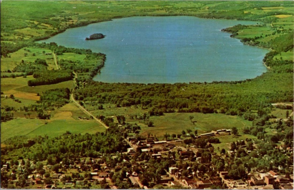 Richfield Springs New York NY : AERIAL VIEW m/14 BD3020