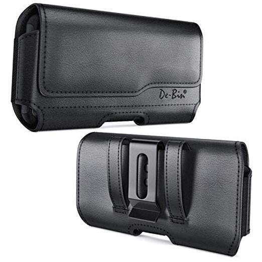 Durable Black Holster for iPhone 16 15 14 13 Pro and Small Models