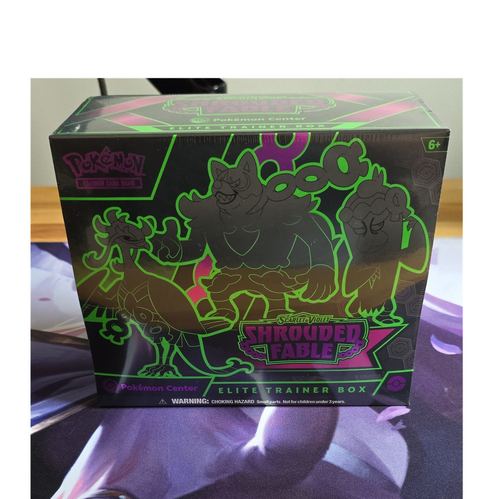 Pokemon Center Elite Trainer Box Scarlet & Violet Shrouded Fable 1 Box English