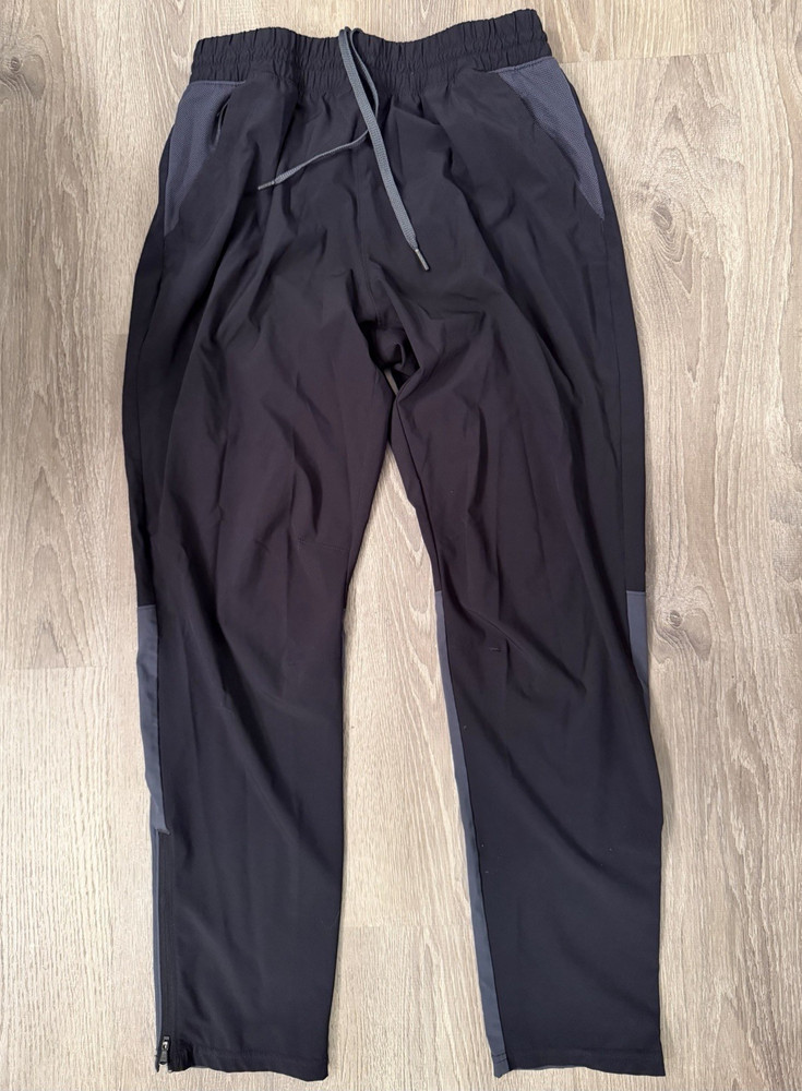 Under Armour UA Squad Warm-Up Pant Men’s L Black/Gray Colorblock Track Pants
