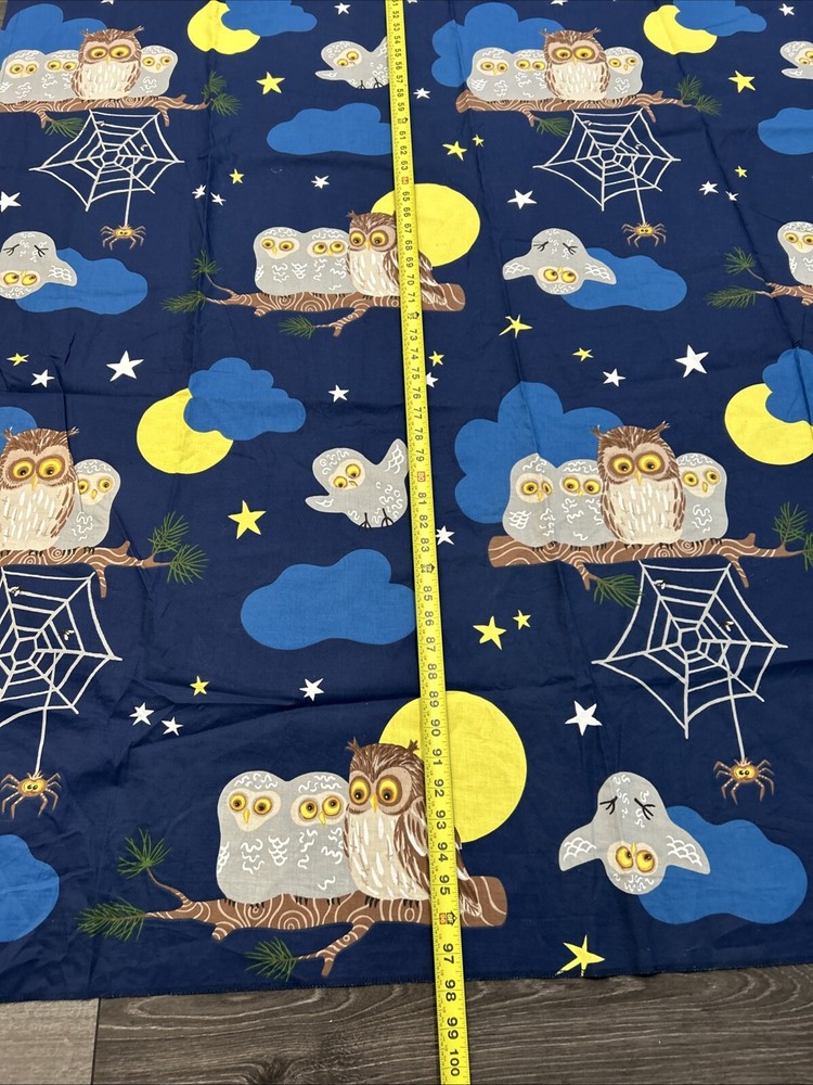 Ikea  Owl Spider 2 Panels Curtains Set Vandring Uggla
