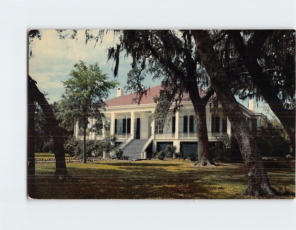 Postcard Beauvoir Jefferson Davis Shrine Biloxi Mississippi USA North America