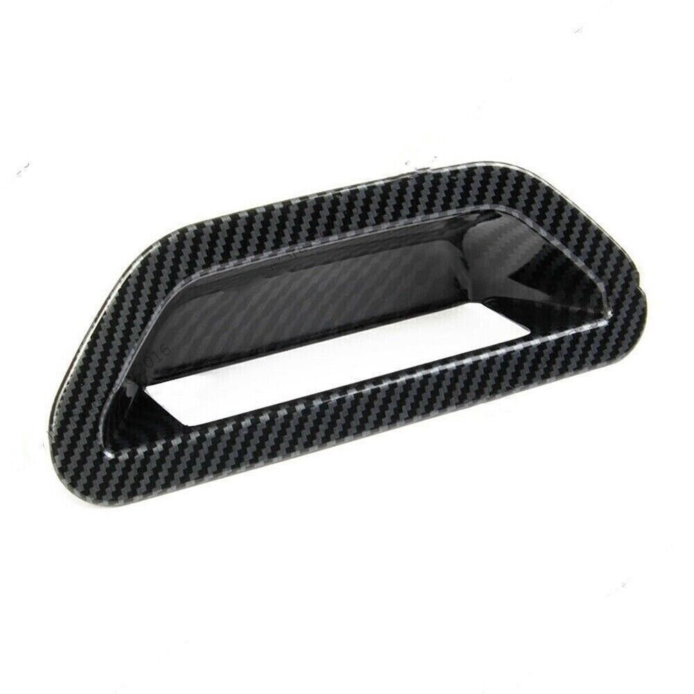 Carbon Fiber Trunk Handle Cover for 2021-2023 Nissan Rogue Rear Door