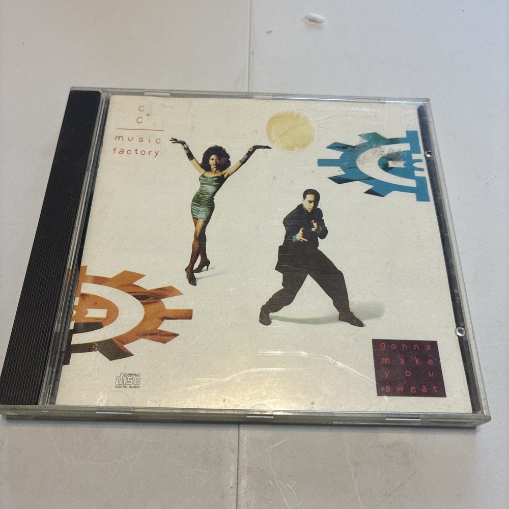 1990 C+C Music Factory Gonna Make You Sweat CD DANCE MUSIC EXC WORKING COND POP