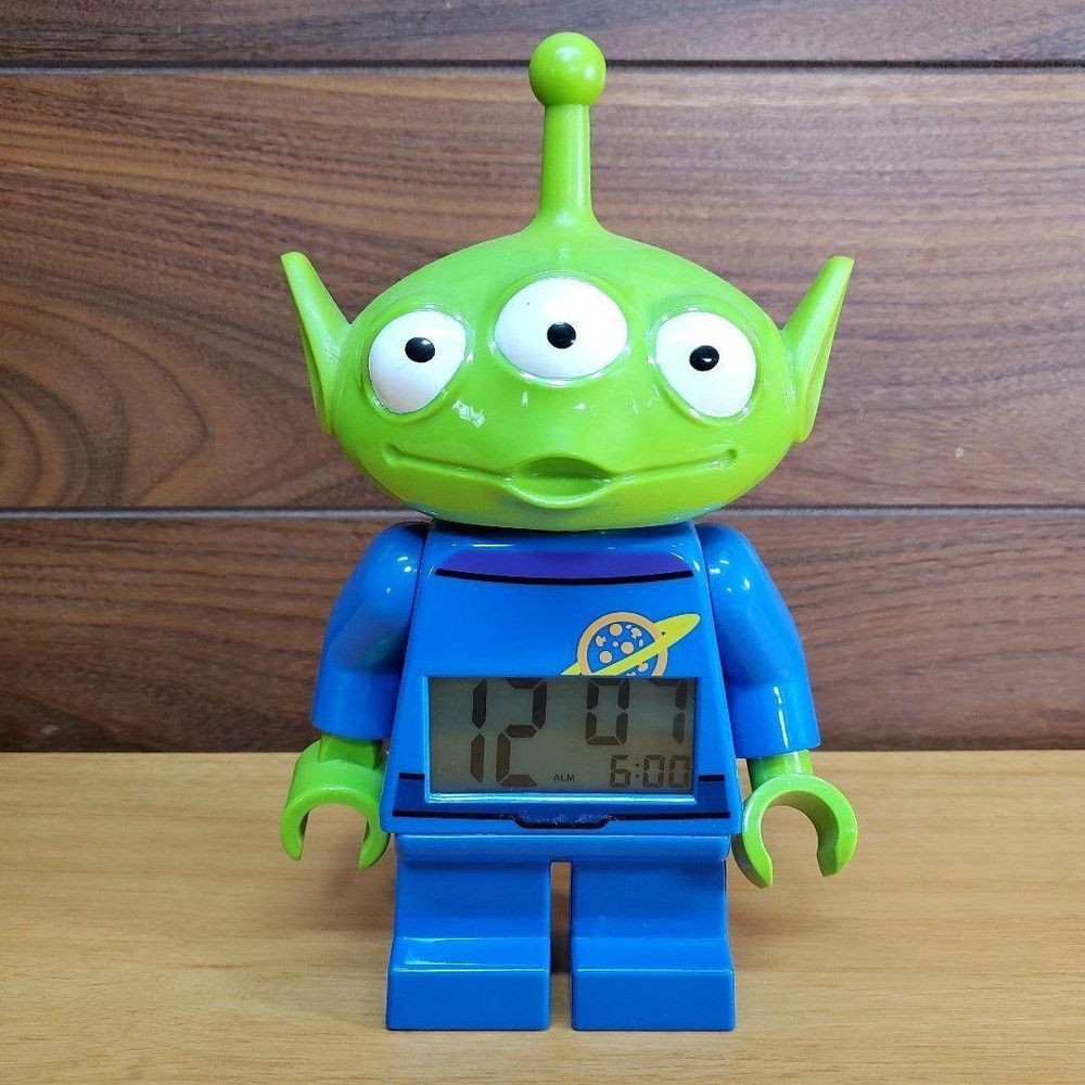 LEGO Toy Story Alien Alarm Clock Little Green Men Figure Used