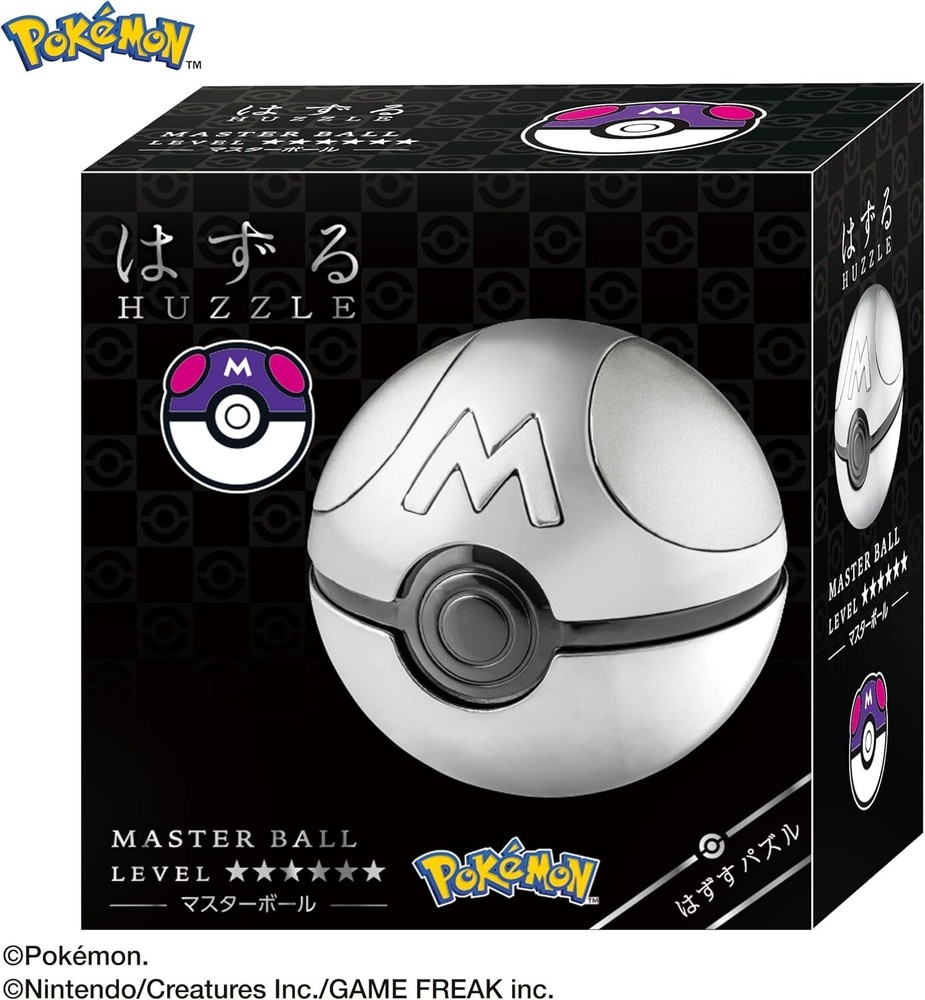 HANAYAMA Pokemon Master Ball Huzzle 3D Puzzle JAPAN NEW