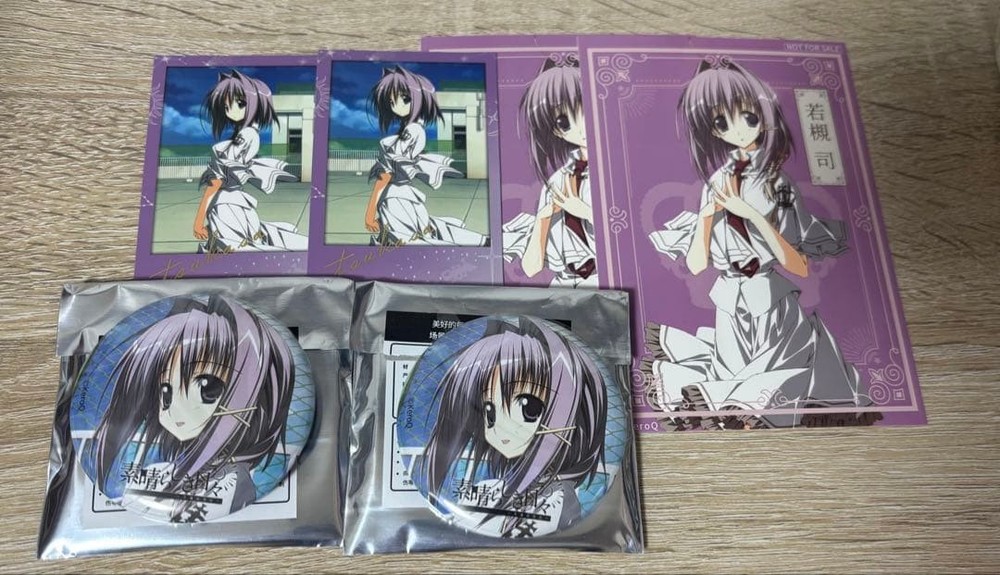 Wonderful Days Subahibi China Shanghai Pop Up Store Tsukasa Wakatsuki Can Badge