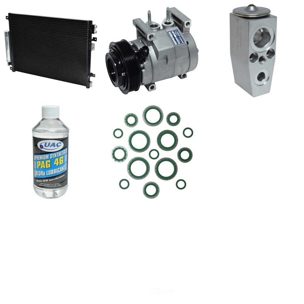 A/C Compressor Kit with Condenser for 2014 Dodge Challenger V6