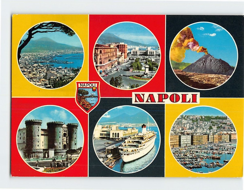 Postcard Scenes & Views Naples Italy