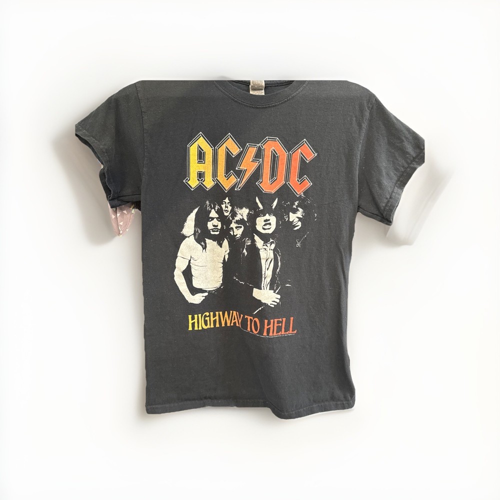 AC/DC Highway To Hell Graphic T-shirt Black Men’s Size Sma