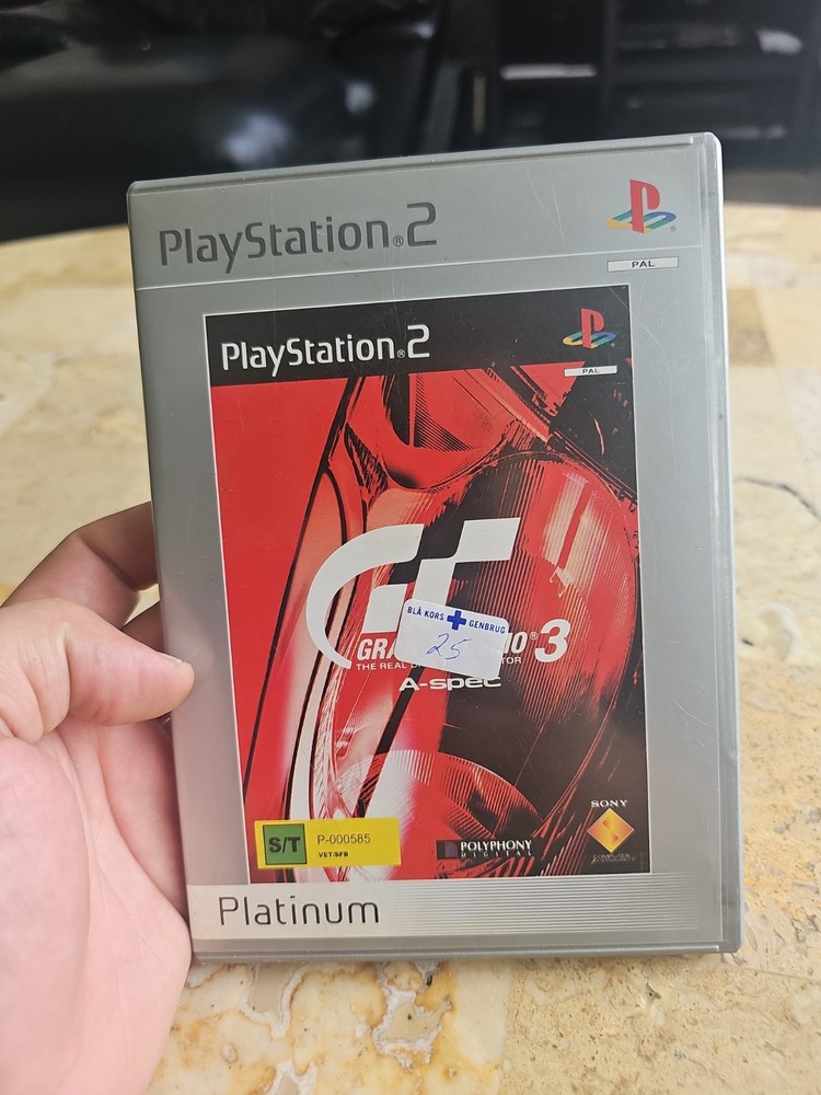 PAL ONLY Grand Turismo 3 A-SPEC PlayStation 2 PS2 READ PLEASE