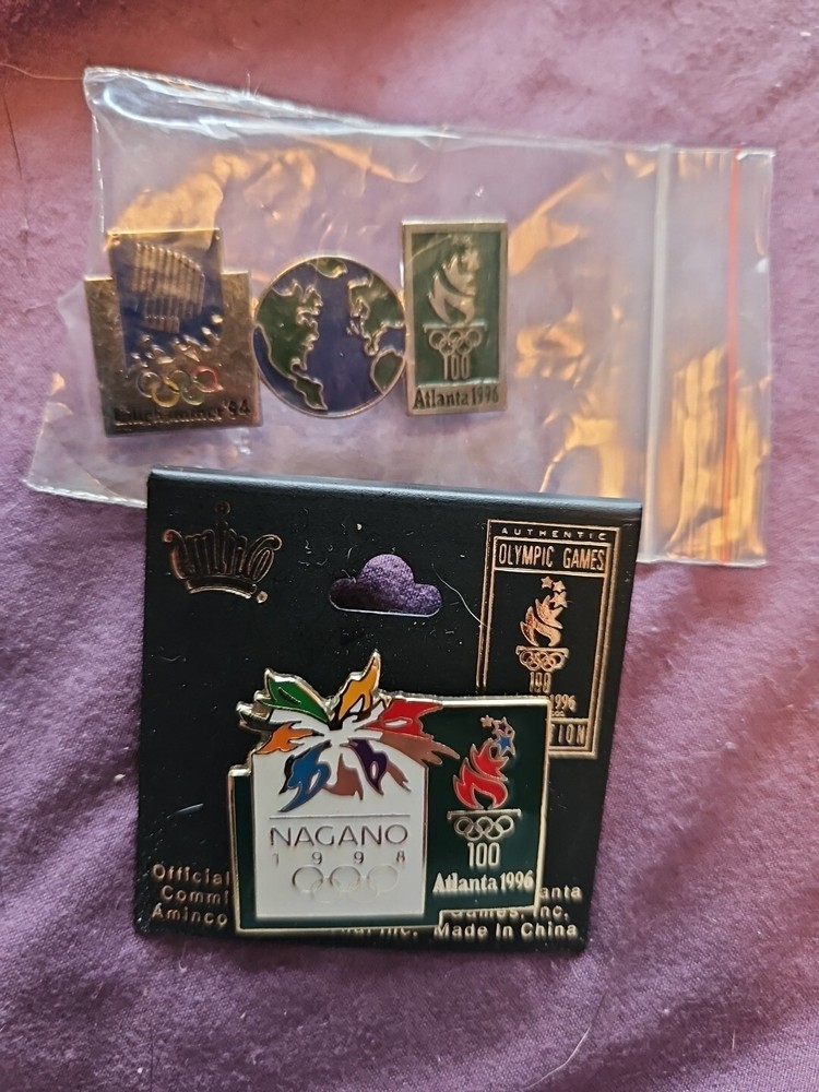 1996 atlanta olympic pins