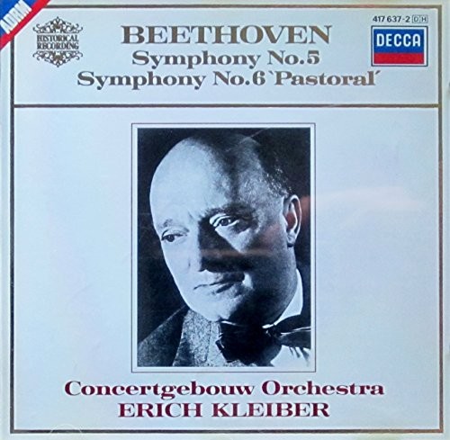 Kleiber - Beethoven;Syms.Nos.5&6 - Kleiber CD AJVG The Cheap Fast Free PostFREE US DELIVERY | EAN: 0028941763723 | Quality CD