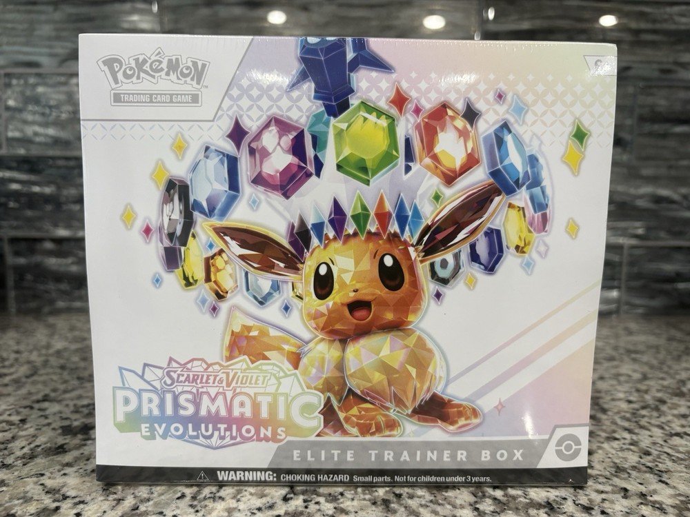 Pokémon TCG Prismatic Evolutions Elite Trainer Box ETB - Factory Sealed
