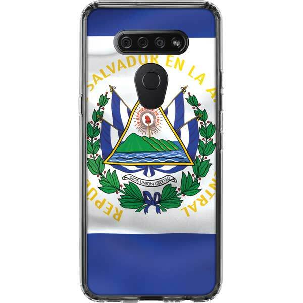 Countries of the World LG K51/Q51 Clear Case - El Salvador Flag