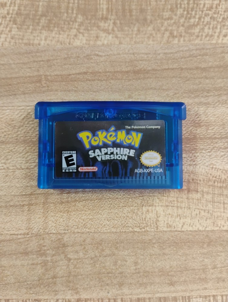 Pokemon: Sapphire Version (Game Boy Advance, 2003)