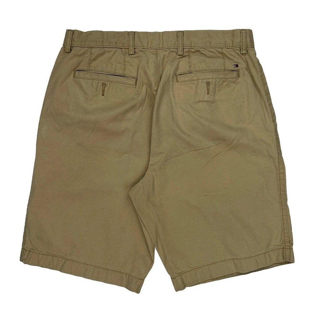 Tommy Hilfiger Chino Shorts - 32W 9L Beige Cotton
