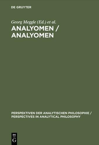 Georg Meggle Analyomen / Analyomen (Hardback)