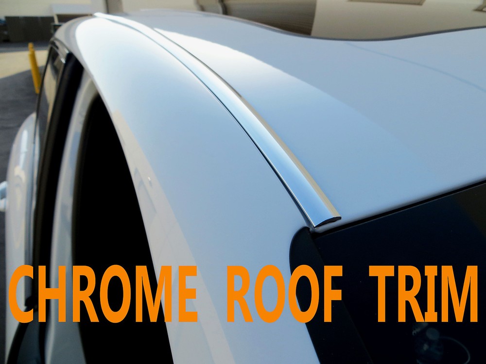 FOR HYUN2002-2012 CHROME ROOF TOP TRIM MOLDING ACCENT KIT