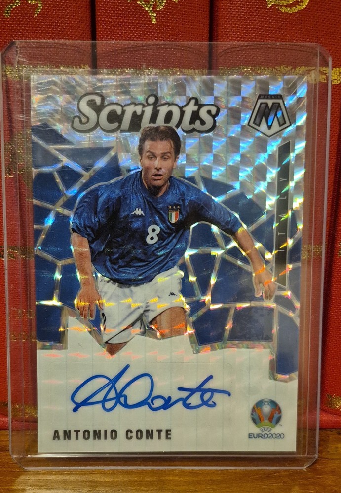 2021 Panini Mosaic UEFA Euro 2020 - Scripts Antonio Conte #SM-AC (AU)