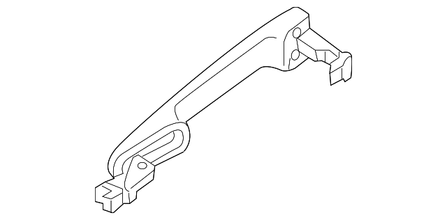 Genuine Mazda Handle Outside TK48-58-41XC-PR