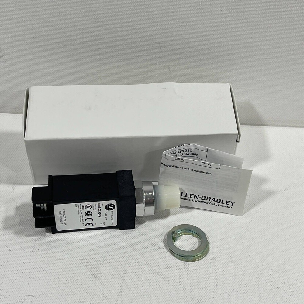 New! Allen Bradley 800T-QSH24W  White Cap  LED Lamp   24VAC/DC Pilot Light 18MM