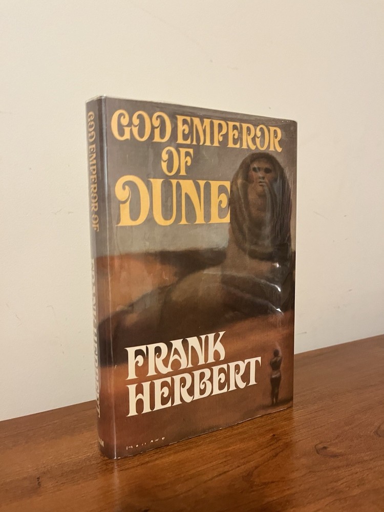 God Emperor Of Dune 1st Book Club Ed 1st Printing Gutter Code L47 Stunning Copy!