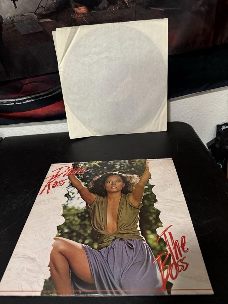 DIANA ROSS The Boss 1979 Motown M8-923M1 OG 1st Vinyl Soul Disco LP Vinyl VG/VG+