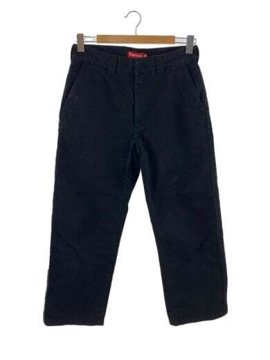 Supreme Work pants bottoms 30 cotton BLK