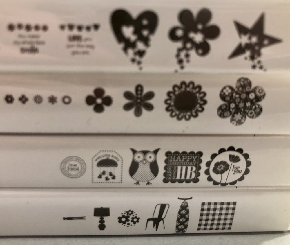 Stampin Up Lot STAMP SETS #10 House & Home, Printed Petals, Sprinkled, Punch +