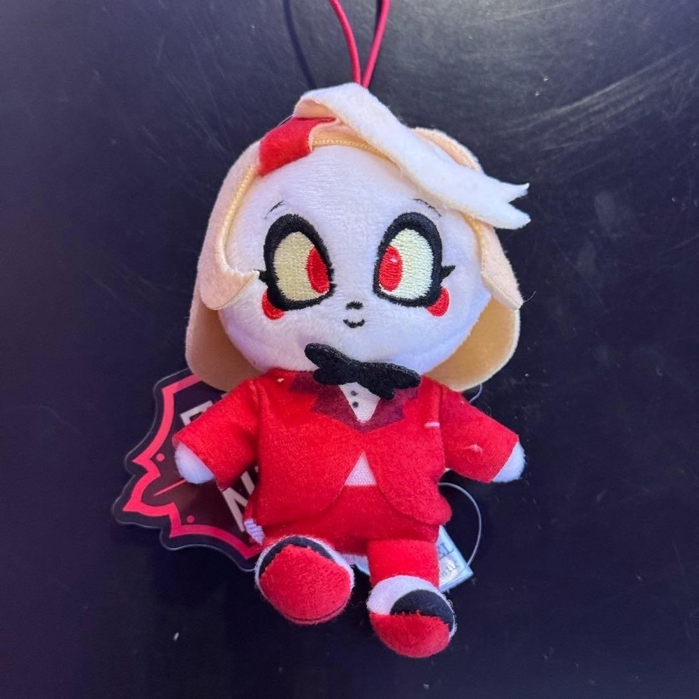Hazbin Hotel Sitting Plush Toy Mascot Charlie New 2026 Round One Limited Japan