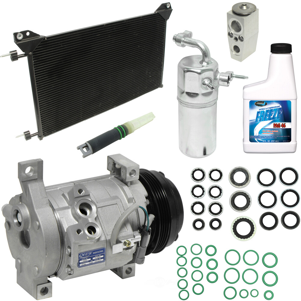 A/C Compressor Kit with Condenser Replacement UAC KT 4780A