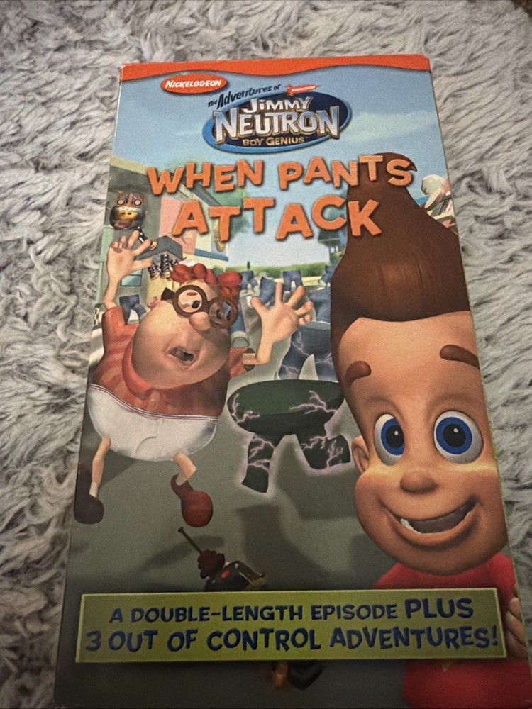 The Adventures of Jimmy Neutron, Boy Genius When Pants Attack (2003 VHS)