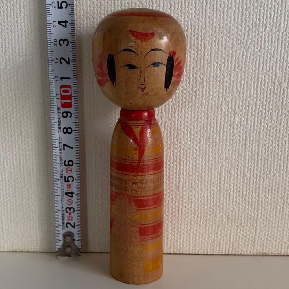 Yajiro Kokeshi Doll Yoshiaki Sato Traditional Handmade Japan Collectible New
